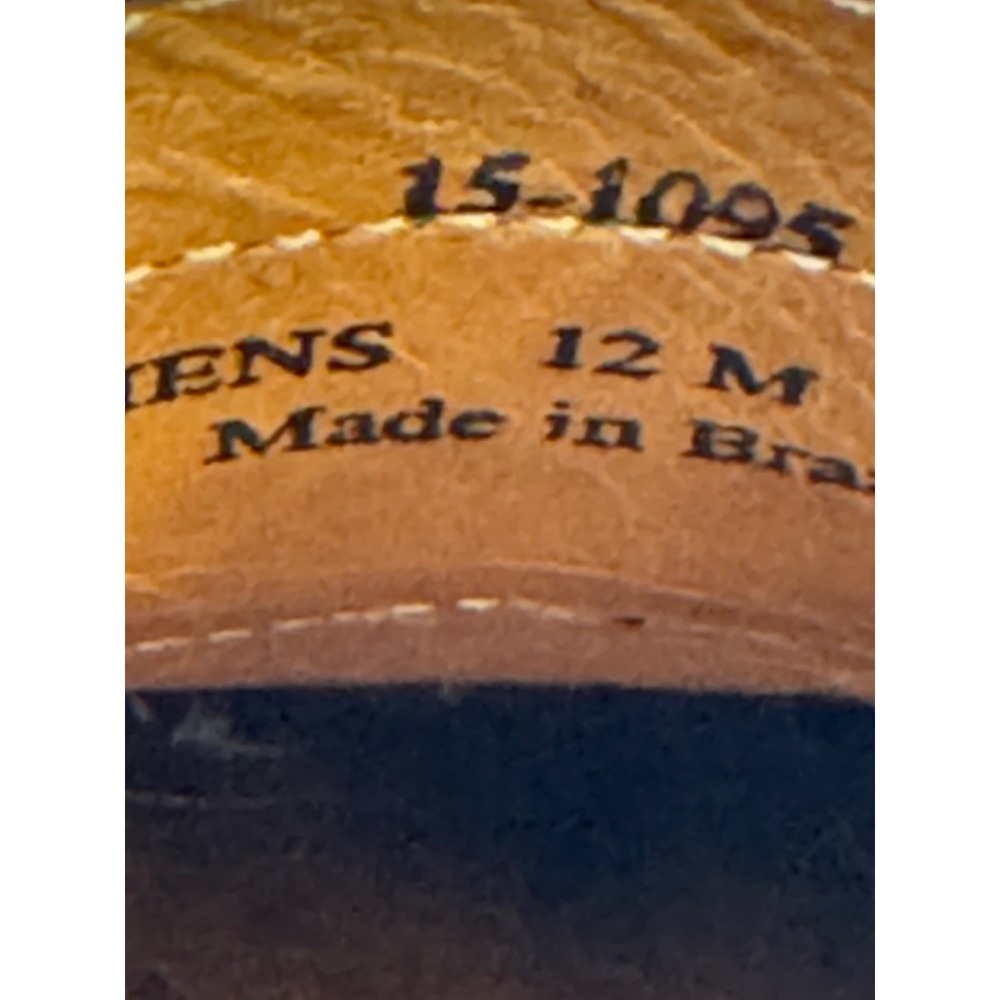 Johnston & Murphy Mens Black Leather Tassel Loafers 12 M Brazil 15-1095 - Picture 4 of 10